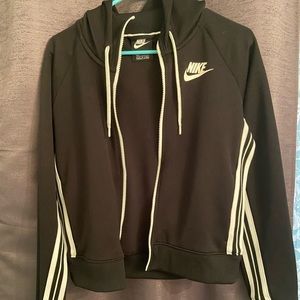 Black and White Nike Jacket Small